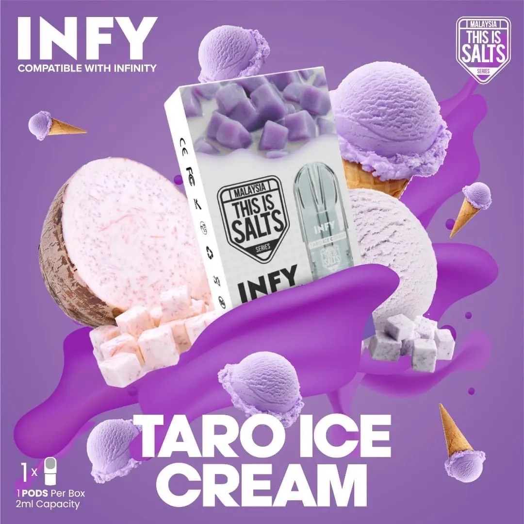 INFY THIS IS SALT น้ำยา TARO ICE CREAM