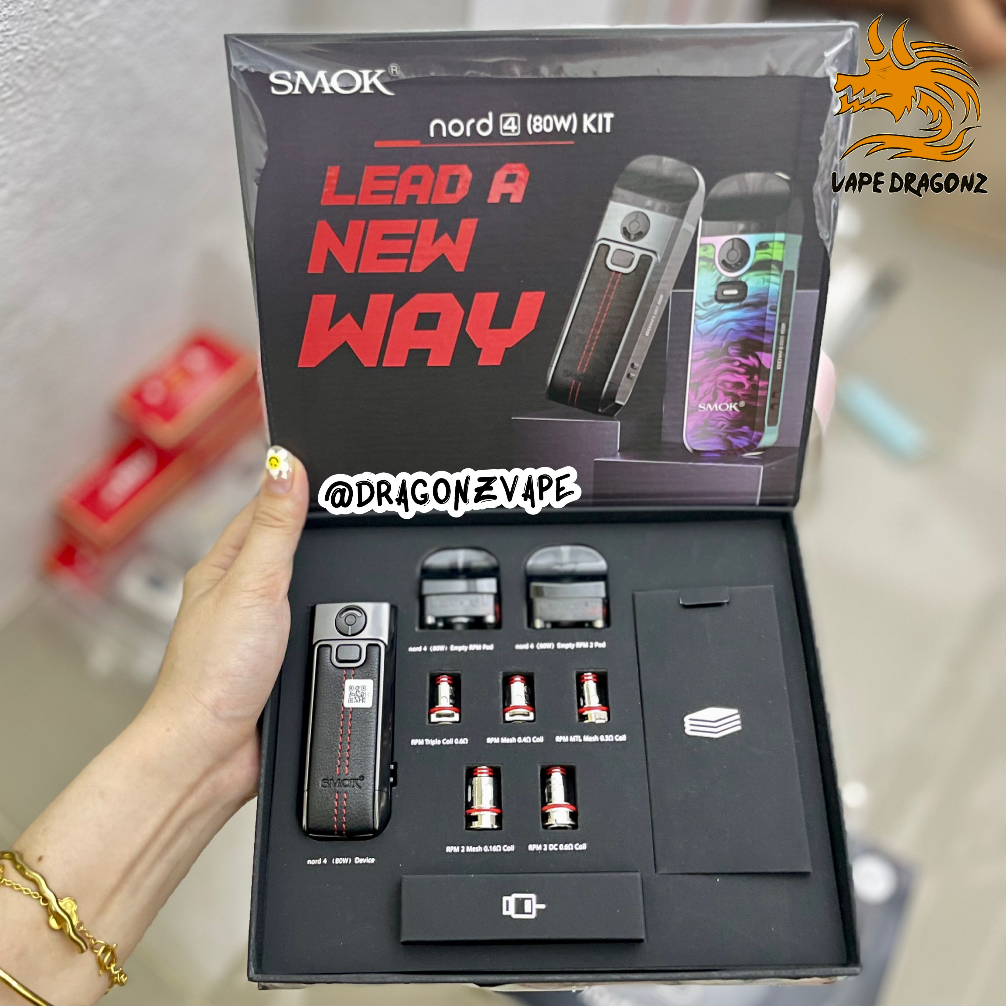 SMOK NORD4 POD BOXSET KIT 80W