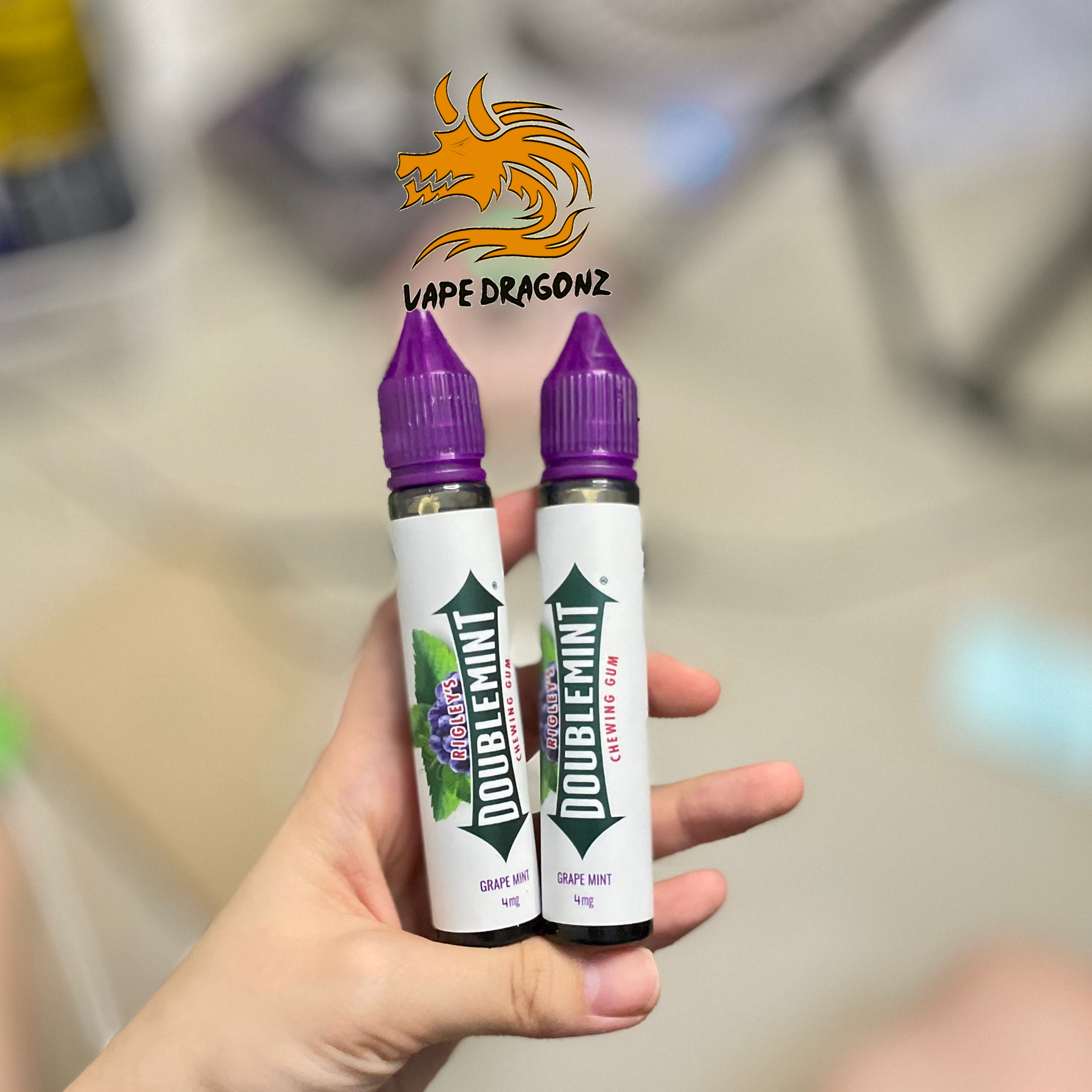 Double Mint Grape Freebase 30ml Nic4