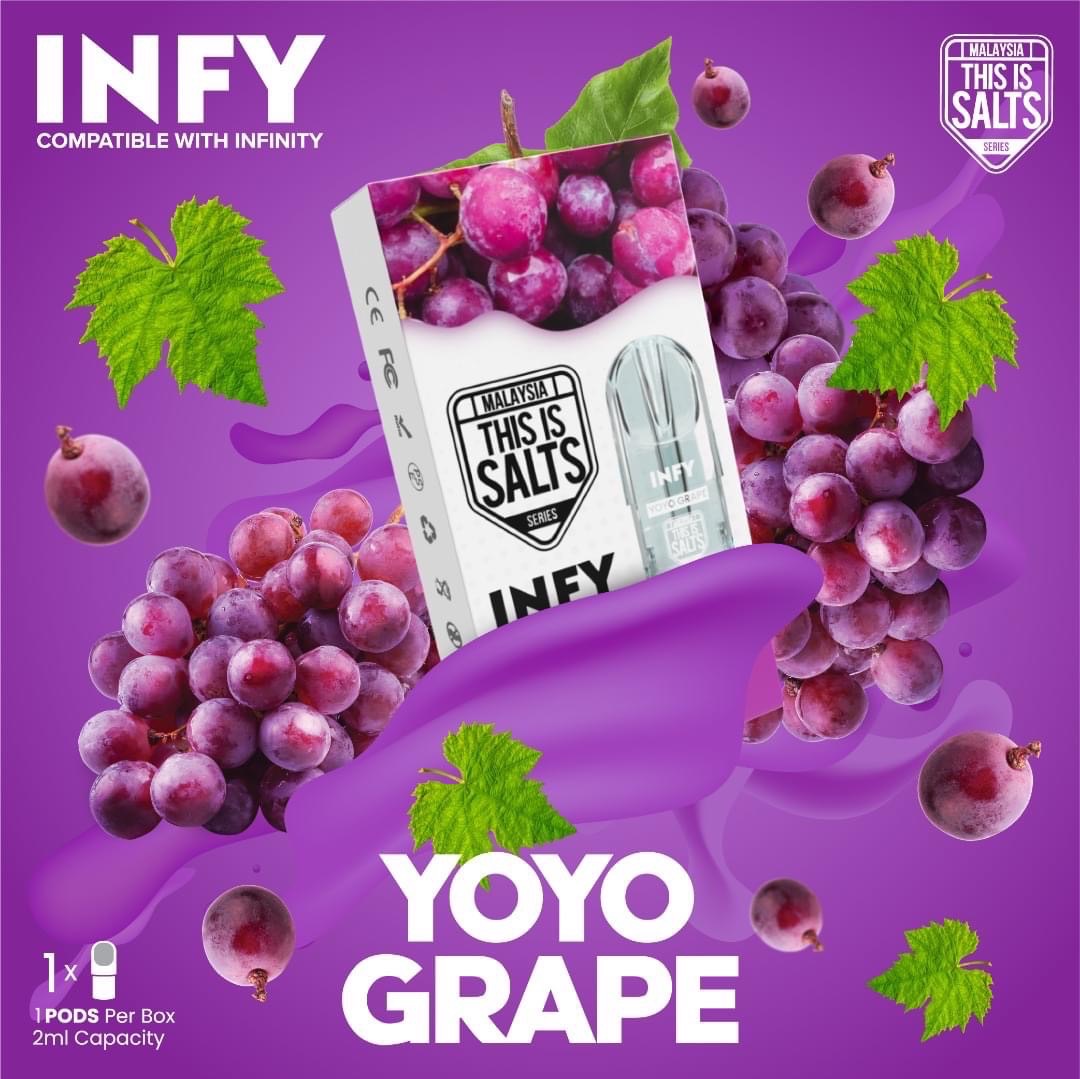 RELX Infinity กลิ่นโยโย่องุ่น (YO YO GRAPE)