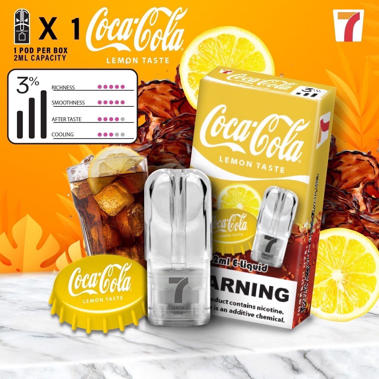 7-11 Cola Lemon กลิ่น โค้กมะนาว