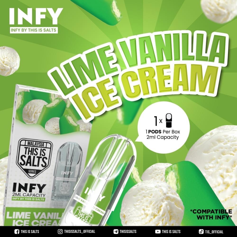 RELX Infinity กลิ่น วนิลาไอศกรีม Vanilla Ice-Cream