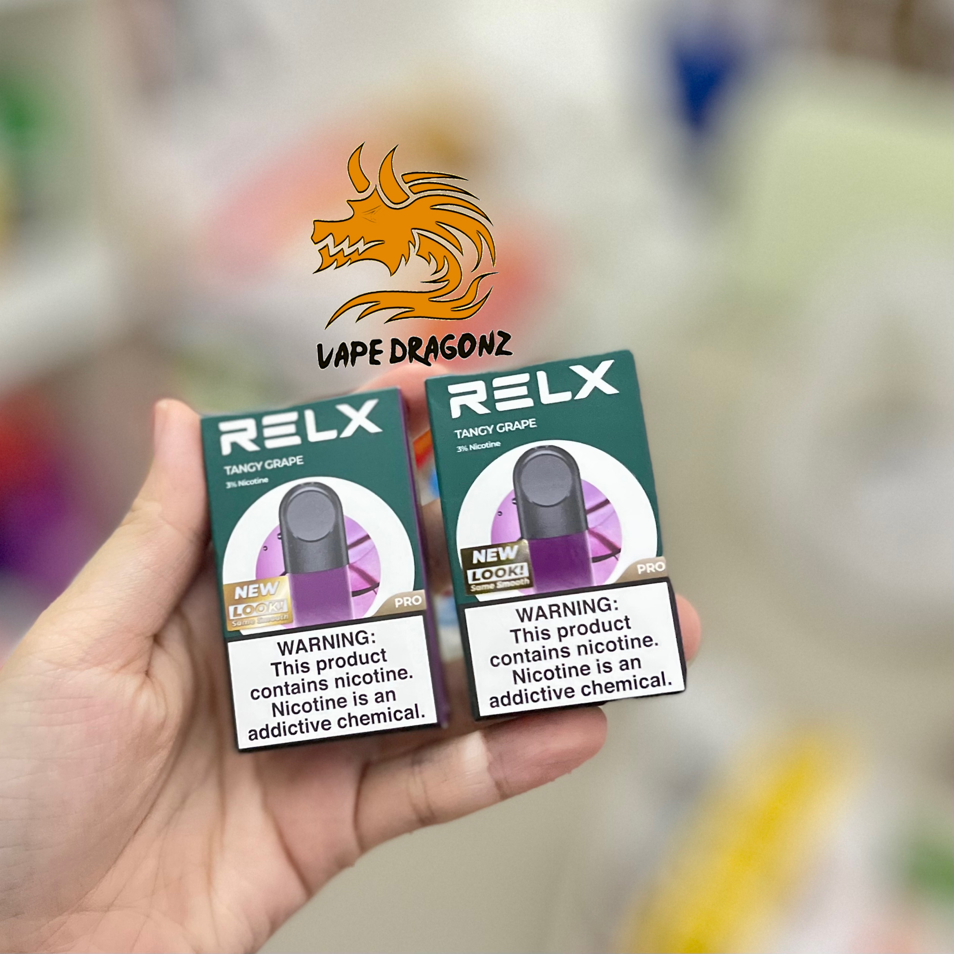 RELX Infinity Pod Tangy grape