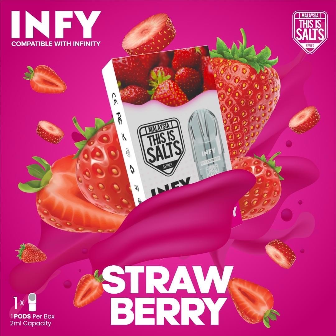 RELX Infinity  กลิ่นสตอเบอรี่ (STRAW BERRY)_