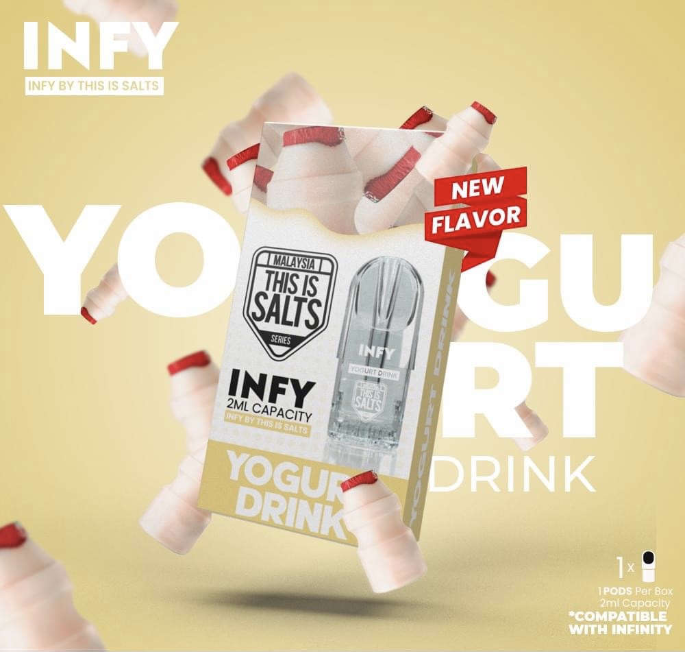 INFY THIS IS SALT กลิ่นโยเกิร์ต (YOGURT DRINK)