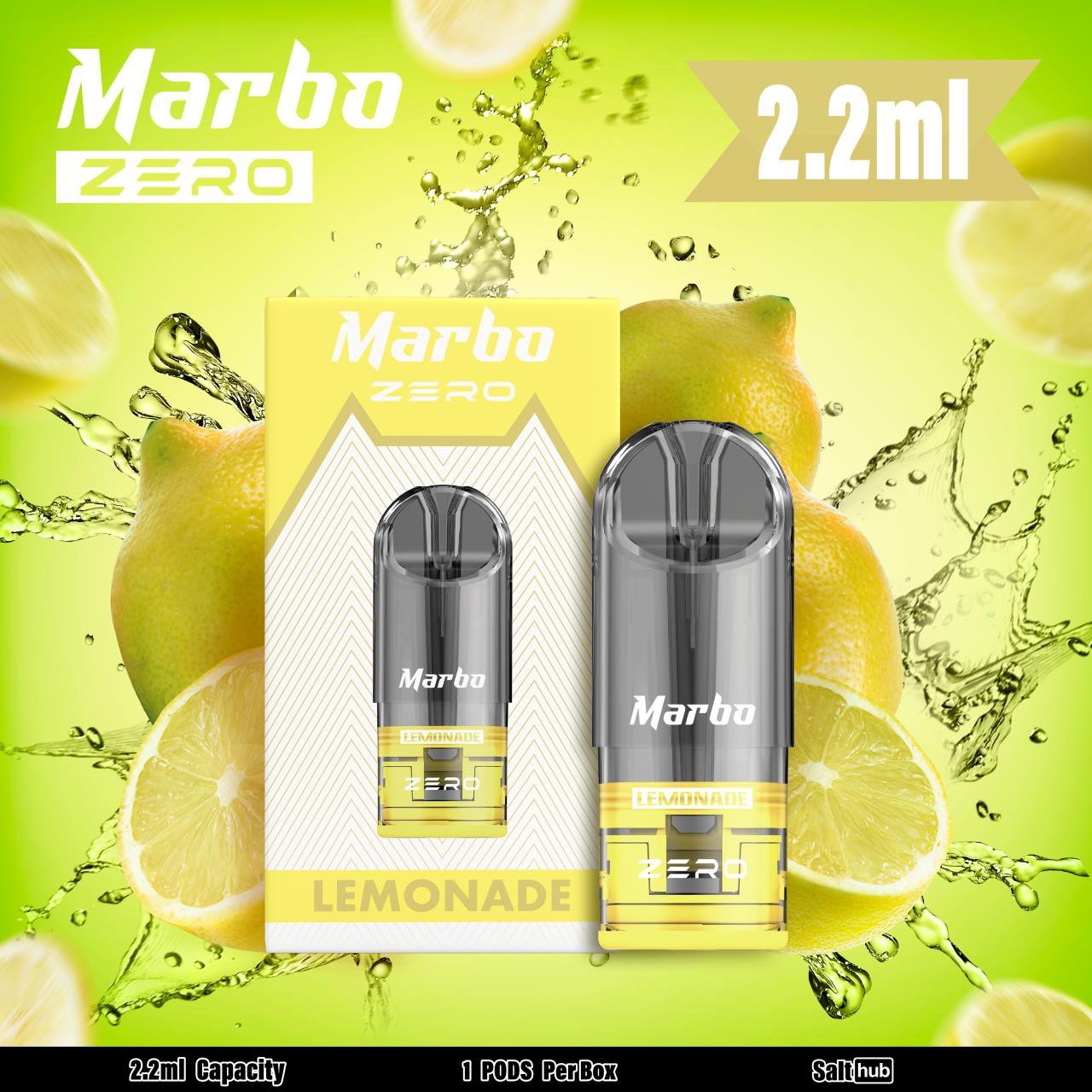 หัวน้ำยา Marbo Zero Pod – Lemonadeมะนาว