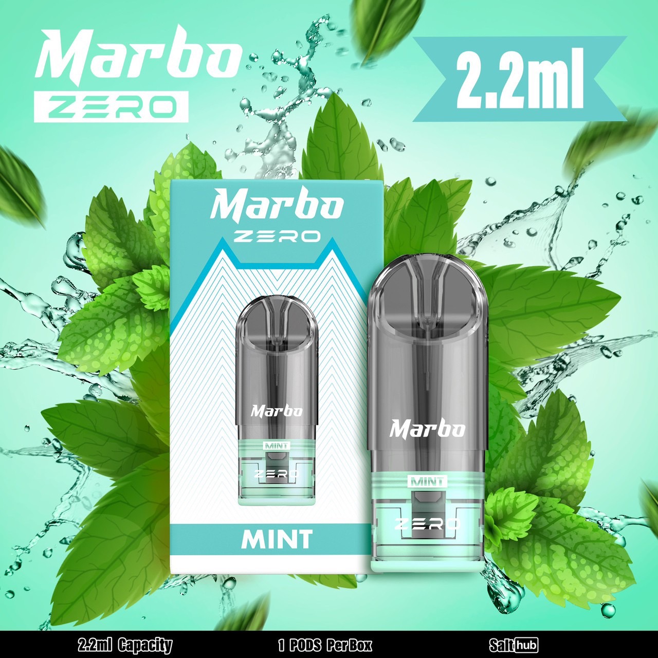 หัวน้ำยา Marbo Zero Pod – Mintมิ้น