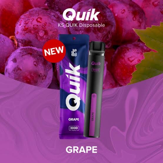 ks quik grape 2000 Puffs องุ่น