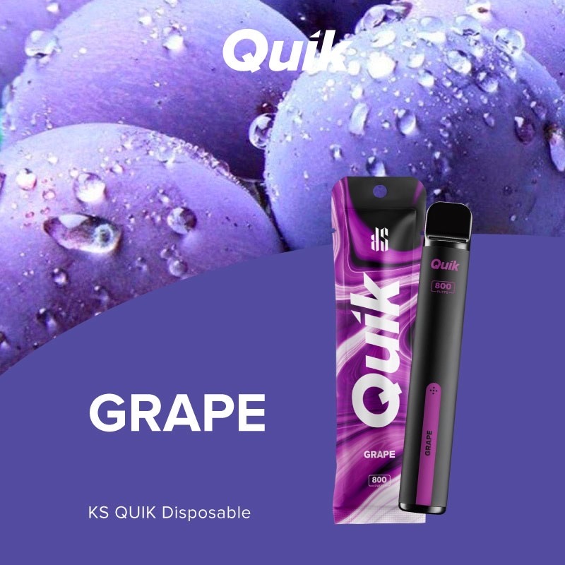 KS Quik Grape 800 Puffs