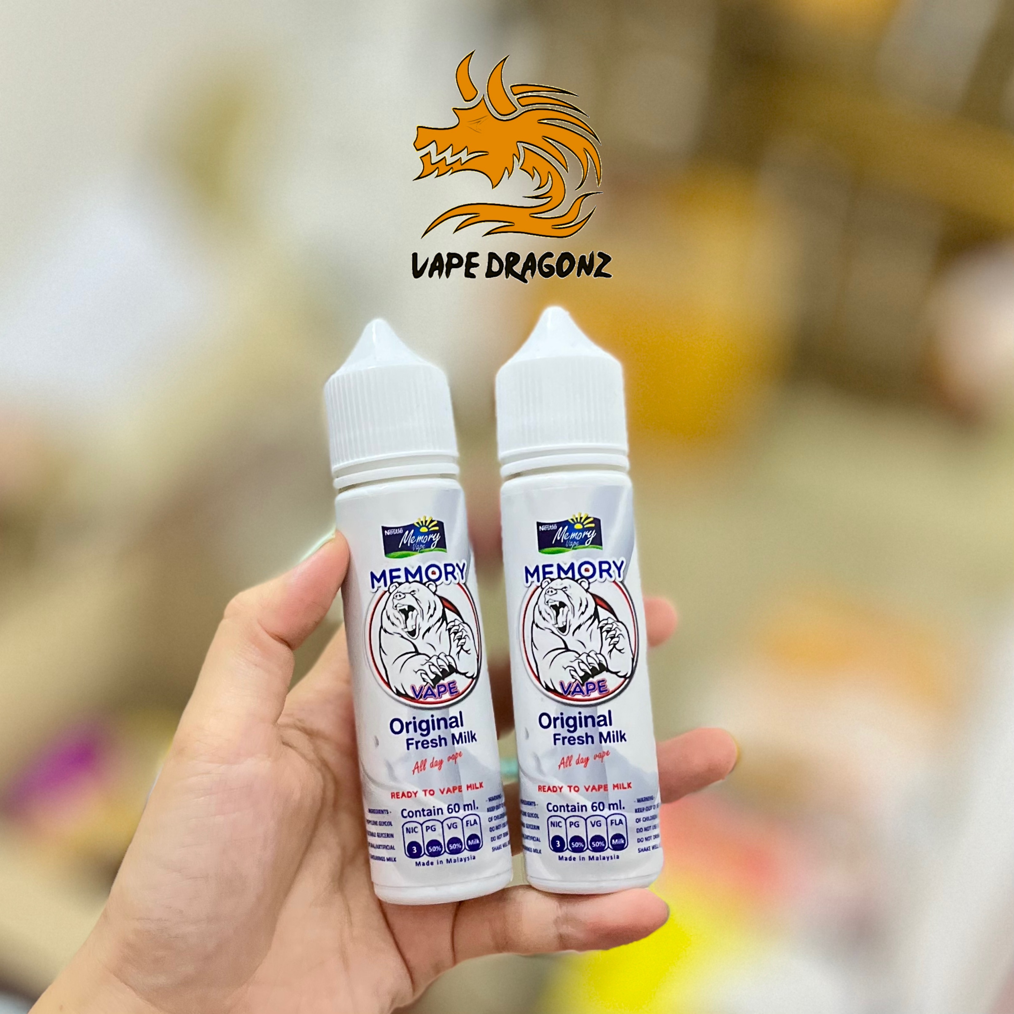 Nestle Memory Vape Original Fresh Milk  เนสท์เล่