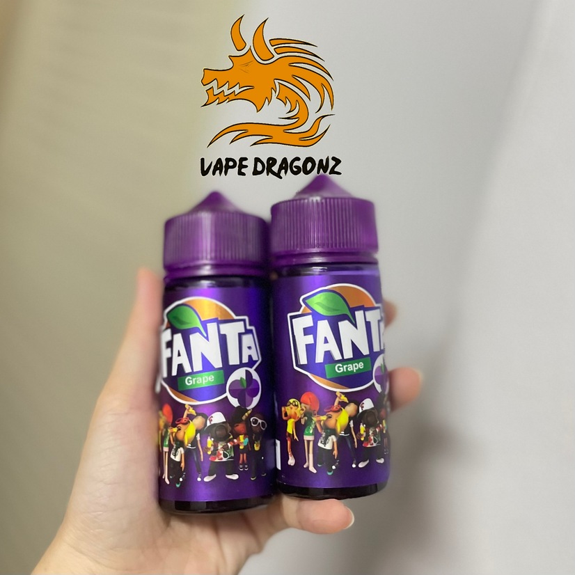 น้ำยาบุหรี่ไฟฟ้า แฟนต้าองุ่น Fanta Grape 100ml