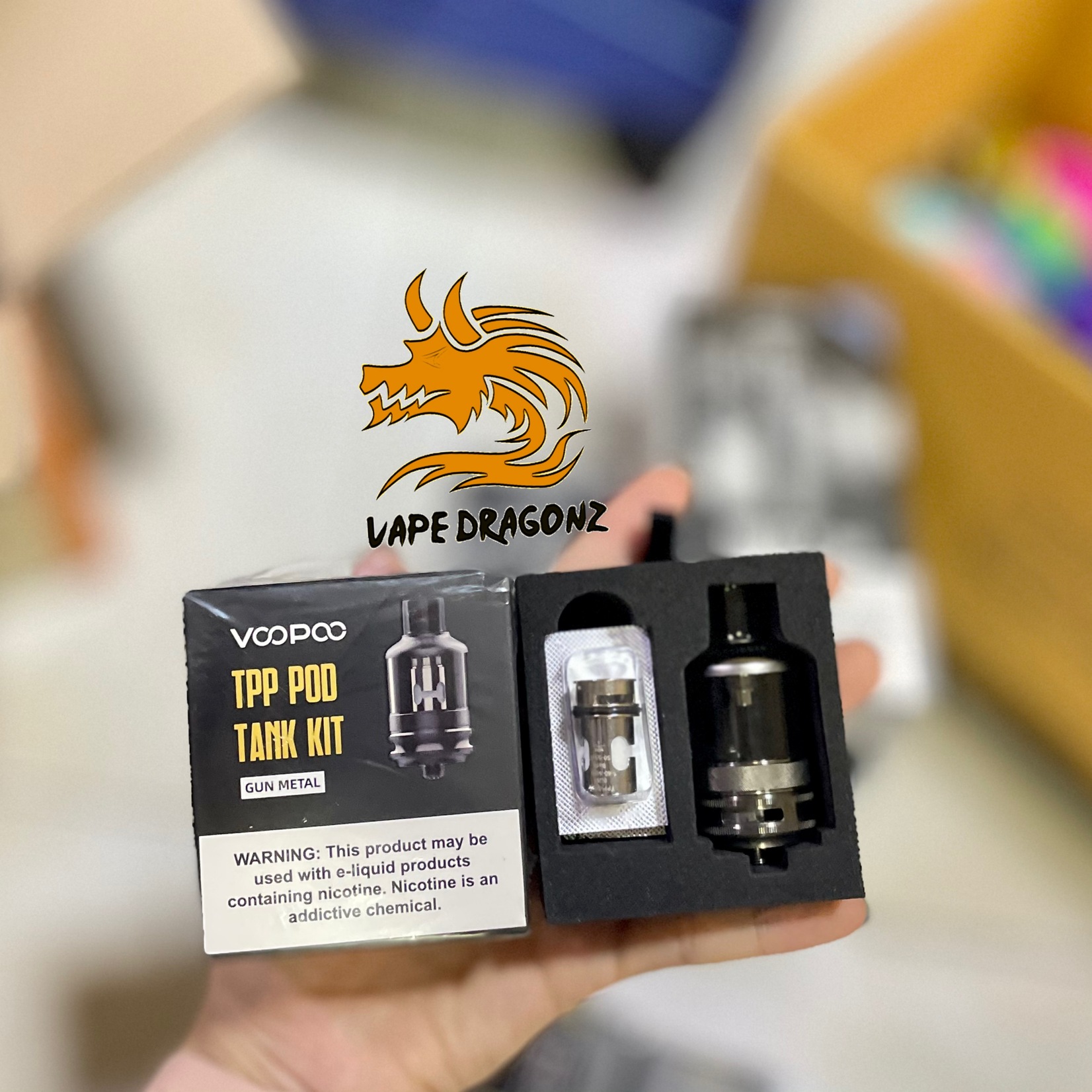 VOOPOO TPP Pod Tank | อะตอมแทงค์พร้อมคอยล์